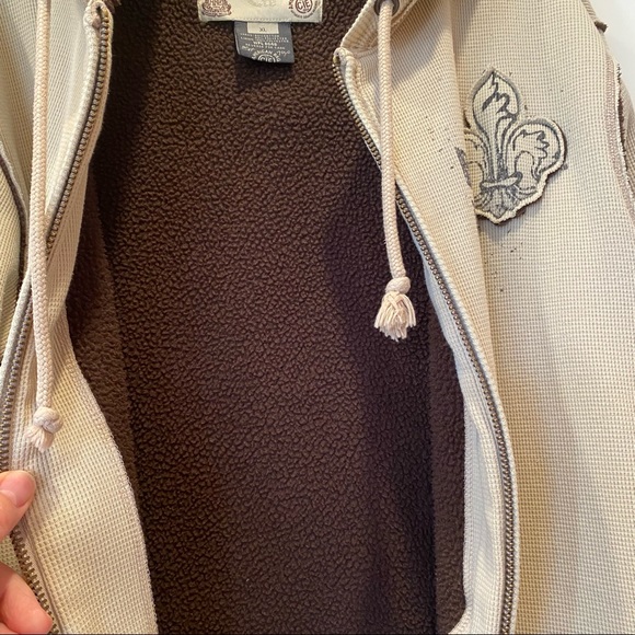 VINTAGE American Rag Sherpa Jacket - Picture 4 of 12